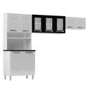 Ver imagem 6 de Cozinha de Aço Compacta Telasul Mirage 3 Peças Branco/preto