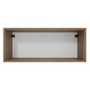 Ver imagem 3 de Armário Aéreo 80 Cm Nicho Aberto para Cozinhas Lux, Glamy, Agata, Stella Rustic Madesa Rustic