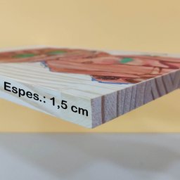 Quadro Cachorro 78 Madeira Pinus Impressão UV 30x20(cm) - 7 Quadro Cachorro 78 Madeira Pinus Impressão UV 30x20(cm) - 7