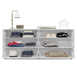 Cômoda Valência 6 Gavetas Branco/azul - Politorno - 3