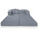 Ver imagem 4 de Sofá Cama Modular Mold 2 Lugares 190cm Cinza Boucle Loja Sheep