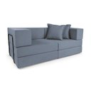 Ver imagem 6 de Sofá Cama Modular Mold 2 Lugares 190cm Cinza Boucle Loja Sheep