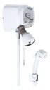 Ver imagem 2 de Ducha Florenza Eletronica C/haste Cardal Branca 7800w 220v Branca, 7800 W, Branca