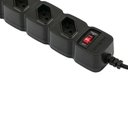 Ver imagem 3 de Protetor Eletronico C/ 5 Tomadas Epe 205 Preto 4824201
