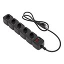 Ver imagem 4 de Protetor Eletronico C/ 5 Tomadas Epe 205 Preto 4824201