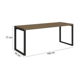 Mesa Diretor 190 cm Frame F190 Munique Kappesberg - 3