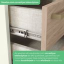 Ver imagem 5 de Guarda-roupa Casal Modulado Seletto 8 Portas 6 Gavetas Me23 Areia/jequitibá - Henn