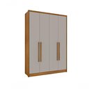 Ver imagem 1 de Guarda Roupa Dinamarca 4 Portas Tcil