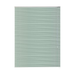 Persiana Horizontal 25mm Liso 1,20 X 1,60 Verde Claro