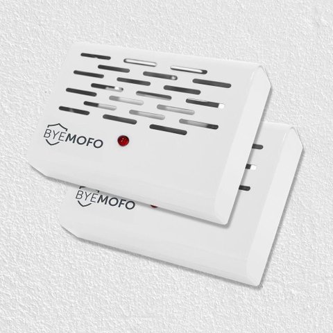 Antimofo Eletrônico Byemofo 10m² Purificador Esterilizador Branco Legon 110V Kit com 2 Unidades