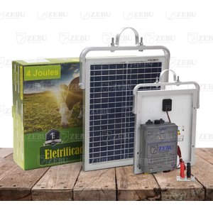 Eletrificador Solar Zs80I Zebu Cerca Rural 4 Joules 80Km