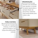 Ver mais imagens de Conjunto Infantil/Juvenil Guarda-Roupa e Cômoda Lizz 4 Portas 16 Gavetas MDF Hannover