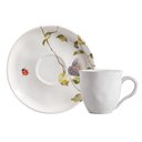 Ver imagem 1 de Conjunto 6 Xícaras de Chá com Pires Stoneware Bio Sereno 210ml Porto Brasil