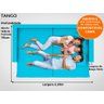 Sofá Tango 2,20M Sem Caixa, Retrátil e Reclinável Velosuede Turquesa - Netsofás - 10