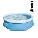 Ver imagem 1 de KIT C/ Piscina Bestway 2300 Litros Inflável + BOMBA DE AR