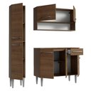 Ver imagem 6 de Armário de Cozinha Compacta 137 Cm Rustic Emilly Madesa 012