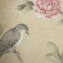 Ver imagem 4 de Papel de Parede Floral com Pássaros Bege e Rosa Vinilico Lavável+ Cola Inclusa