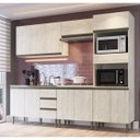 Ver imagem 1 de Cozinha Modulada Americana 5 Peças Greta Crema Megasul