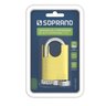 Cadeado de Alta Segurança 40mm Lt40 Latão Escovado Blister Soprano - 4