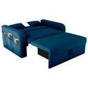 Ver imagem 3 de Sofá Cama 2 Lugares Compacto com Baú 140 Larg Lady Day Matrix