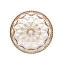 Ver imagem 6 de Potiche de Cristal com Pé Diamond Âmbar Metalizado 15cm X 23cm - Lyor