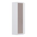 Ver imagem 1 de Guarda Roupa Modulado Alpes 1 Porta Canto Diagonal - Módulo Luciane:cinammon