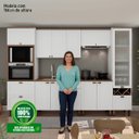 Ver imagem 6 de Cozinha Completa 8pçs 10pts 6gav Iluminata Branco/ebano