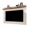 Painel Decorativo para Sala de Estar Tv Vivare 1,80m New Off White Freijó - 2