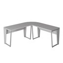 Ver imagem 7 de Mesa em L Escritório Mesa em L Escritório 180cm x 180cm MDP Cinza F5 Office