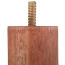 Ver imagem 5 de Conjunto de 9 Pés de Madeira 20cm Dimader Pé para Cama Box Casal Pé Palito Mel