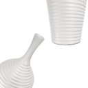 Ver imagem 3 de Vaso Garrafa Elegance Groove Decorativo 42x16cm
