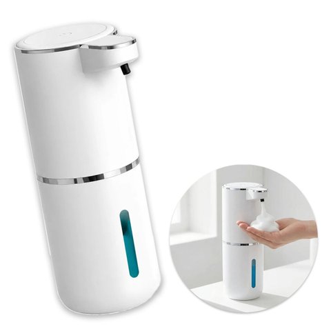 Dispenser de Sabao Espuma Automatico Sabao Alcool Gel Locao Sensor de Proximidade USB Pratico Higien