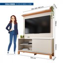 Ver imagem 2 de Rack com Painel para TV 55 Polegadas Mondrian 1.3 Caemmun