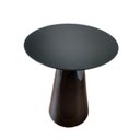Ver imagem 1 de Mesa de Apoio Cone Laqueada Tampo 70cm 60cm Preto