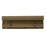 Persiana Horizontal Pvc 50mm Marfim Nude 60 (L) X 160 (A) C/ Bandô 0,60 x 1,60 Tipo Madeira - Luxo - 6