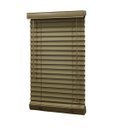 Ver imagem 2 de Persiana Horizontal Pvc 50mm Marfim Nude 60 (L) X 160 (A) C/ Bandô 0,60 x 1,60 Tipo Madeira - Luxo