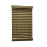 Persiana Horizontal Pvc 50mm Marfim Nude 60 (L) X 160 (A) C/ Bandô 0,60 x 1,60 Tipo Madeira - Luxo - 1