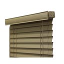 Ver imagem 5 de Persiana Horizontal Pvc 50mm Marfim Nude 60 (L) X 160 (A) C/ Bandô 0,60 x 1,60 Tipo Madeira - Luxo
