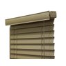 Persiana Horizontal Pvc 50mm Marfim Nude 60 (L) X 160 (A) C/ Bandô 0,60 x 1,60 Tipo Madeira - Luxo - 5