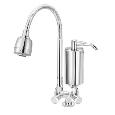 Torneira de Mesa para Cozinha com Filtro Gourmet Cromada - Esteves