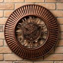 Ver imagem 3 de Relógio de Parede Vazado Analógico Decorativo Rústico 50cm