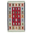 Ver imagem 2 de Tapete para Hall de Entra e Sala Turco Kilim Dupla Face - 140x215cm