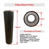 Filme Strech Tubo Rolo 500X25 Para Paletização Cargas Preto - 3
