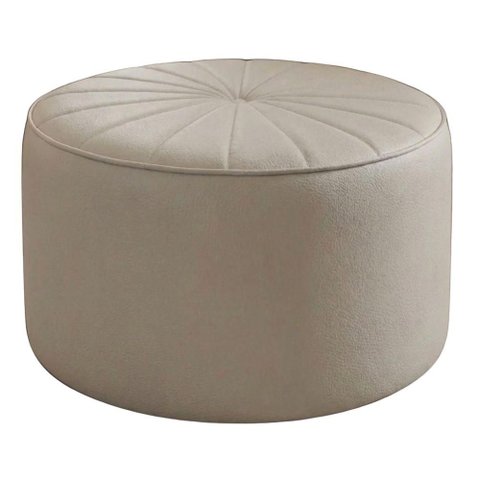 Puff Decorativo Eron 73x73 cm Pes Fixos Courino Tcs 725 Moll