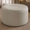 Ver imagem 2 de Puff Decorativo Eron 73x73 cm Pes Fixos Courino Tcs 725 Moll