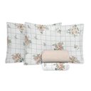 Ver imagem 3 de Jogo de Cama 100% Algodão Casal 150 Fios Fiori