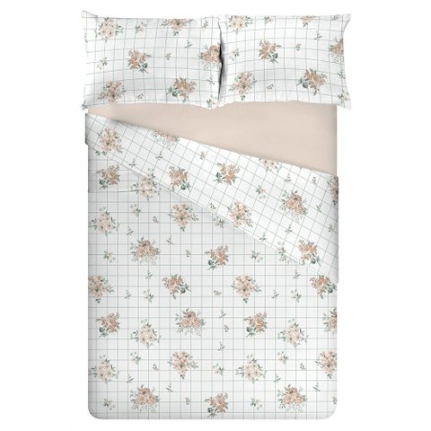 Jogo de Cama 100% Algodão Casal 150 Fios Fiori
