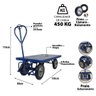 Carro Plataforma com Tampo em Aço 450kg C-128-d - 6