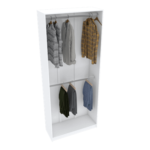 MÓDULO CLOSET CABIDEIRO M220.2021.B (CASA, LOJA) MUNDI MOVEIS
