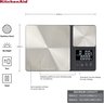 BALANÇA CULINÁRIA DIGITAL DUPLA KITCHENAID 5KG/500G KQ909G - 2